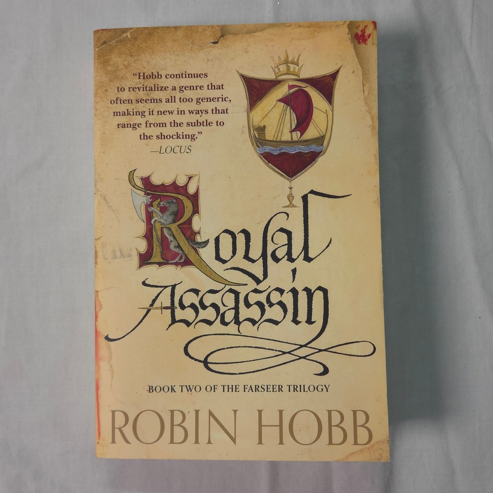 Royal Assassin Robin Hobb Farseer Trilogy Book 2 Del Rey Paperback 2023 Edition